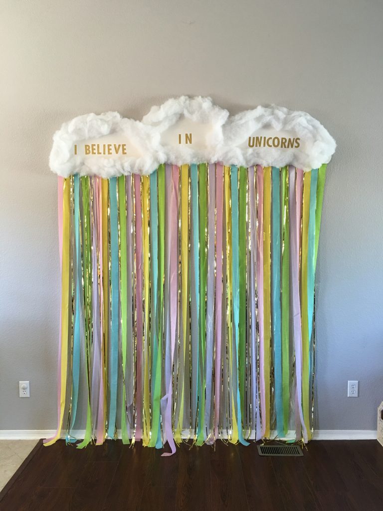 cortina de unicornios