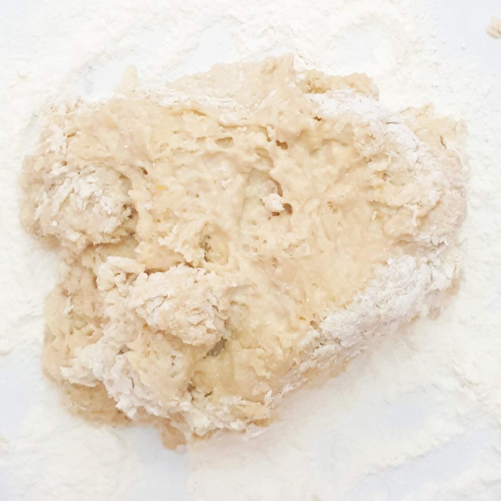 preparación rolls de canela