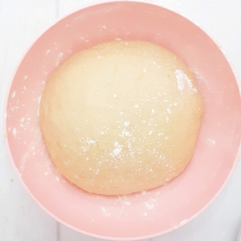 preparación rolls de canela