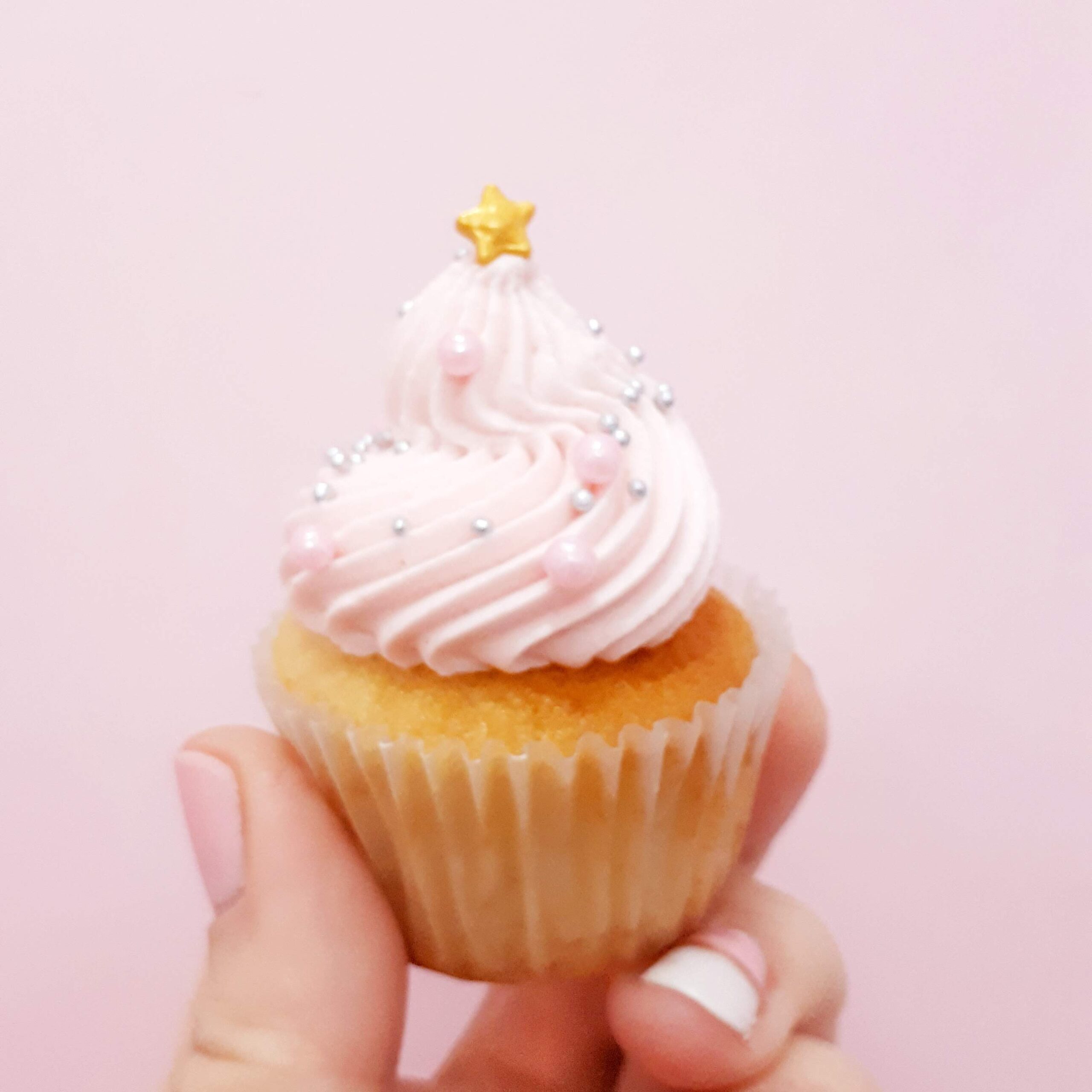 Cupcake de vainilla