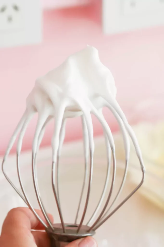 punto del merengue batido